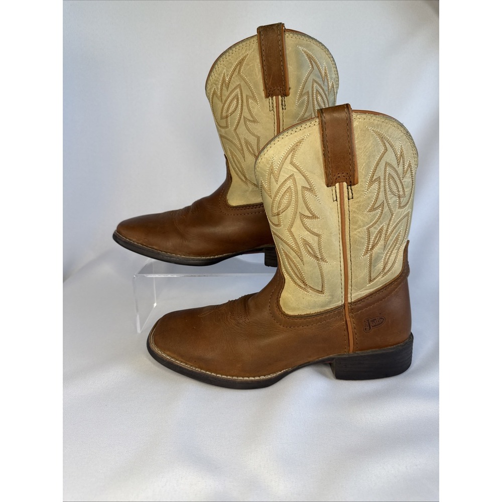Justin Canter Whiskey Brown Casual Or Work Boot Men's 5, Women's 7 JK7511 9.5"